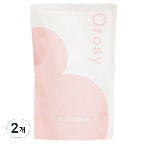 밤부베베세제 - 밤부베베 유아용 오롯이 더편한 포밍세제 소프트블라썸향 리필형, 500ml, 2개