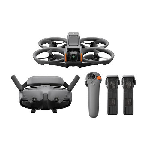 dji드론 - DJI Avata 2 플라이 모어 콤보 + 배터리 3p 세트, 혼합색상