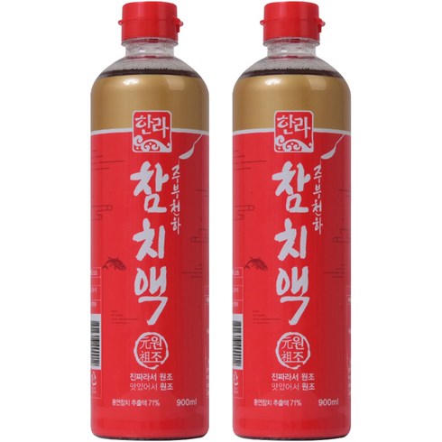 한라참치액 - 한라 참치액, 900ml, 2개