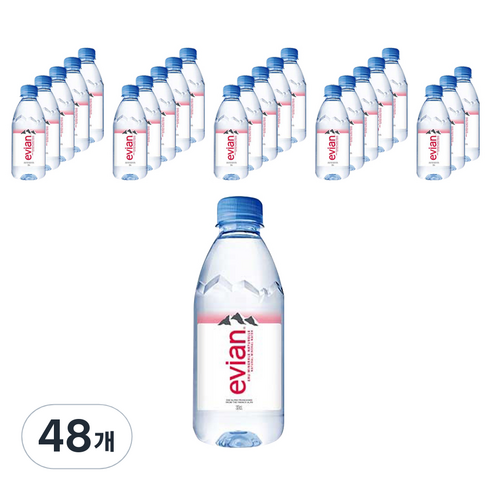 에비앙 - 롯데칠성음료 에비앙 330ml, 48개