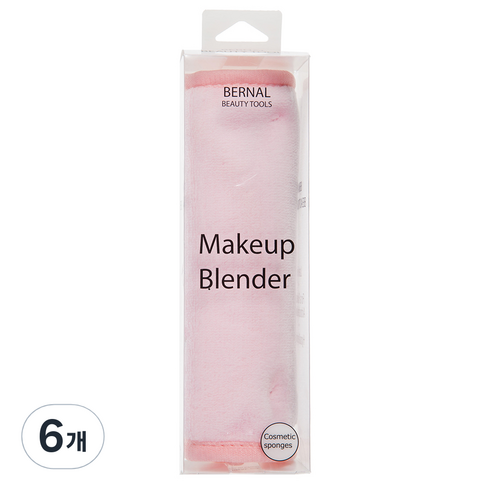 굿체인지 블랜딩 클렌징 퍼프, 혼합 색상, 6개