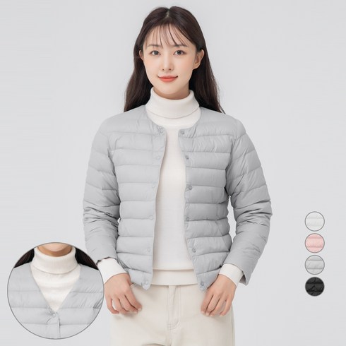 2023년 가성비 최고 경량점퍼 - 캐럿 여성용 경량 덕다운 오리털 자켓