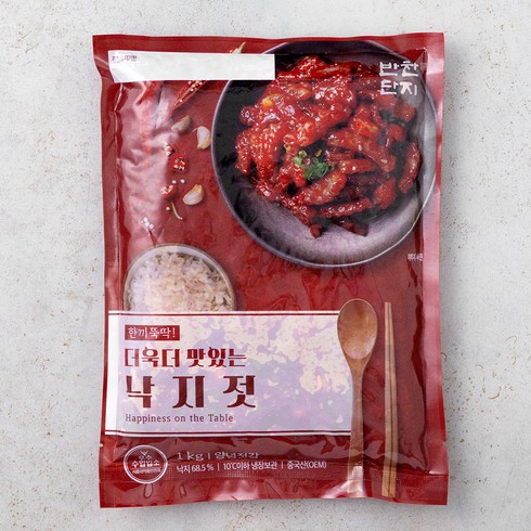 반찬단지 낙지젓, 1kg, 1개