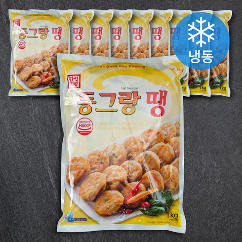 한성기업 동그랑땡 (냉동), 1kg, 10개