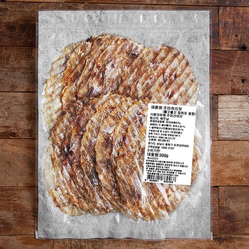 쥐포 - 바다원 조미 참쥐포, 300g(중형), 1개