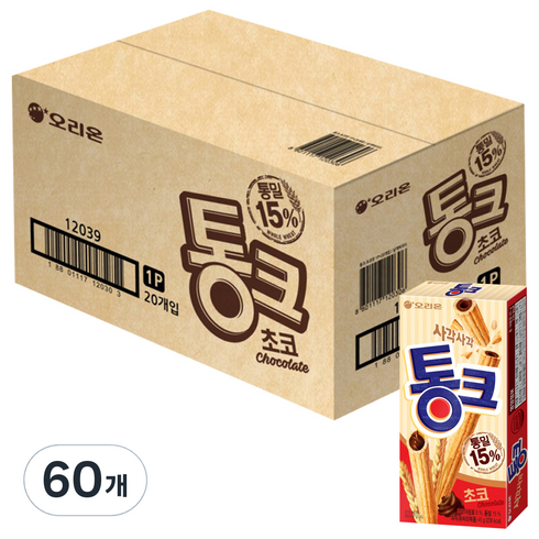 오리온 통크, 45g, 60개