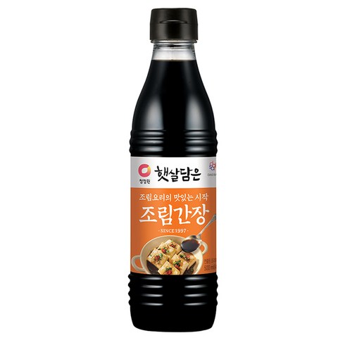 조림간장 - 햇살담은 청정원 조림간장, 500ml, 1개