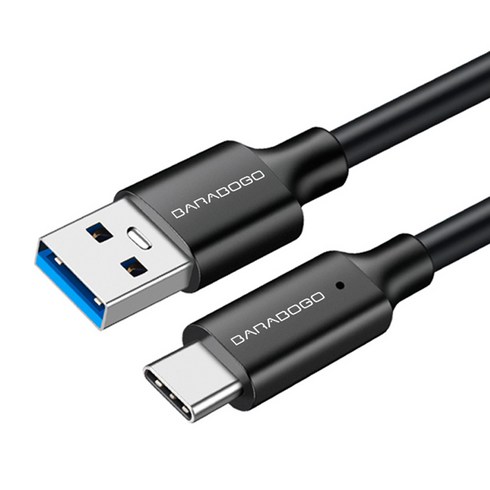 2023년 가성비 최고 바라보고휴대폰케이블 - 바라보고 USB3.2 C타입 고속충전케이블 10Gbps, 100cm, 블랙, 1개