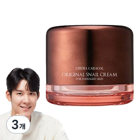 자민경 크레마카라콜 오리지날 달팽이 크림, 50ml, 3개