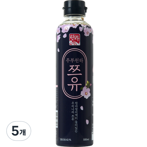 한라쯔유 - 한라식품 주부천하 쯔유, 500ml, 5개