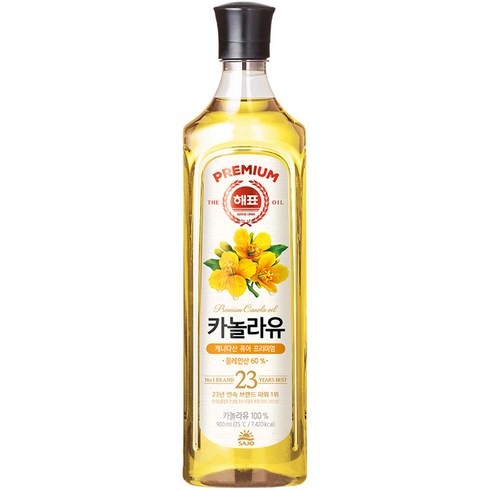 해표 카놀라유, 900ml, 1개