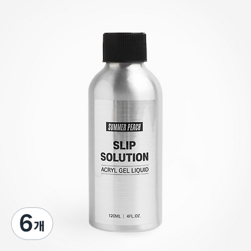 단지네네일가게 썸머피치 슬립솔루션 120ml, 6개