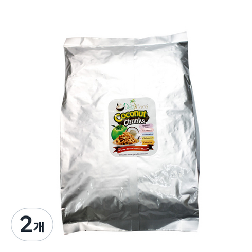 쿠킹딜라잇 - 딜라잇가든 크리스피 코코넛칩 청크, 1kg, 2개