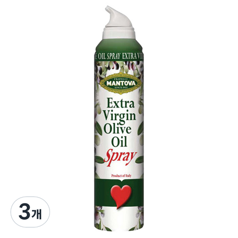 만토바엑스트라버진 - 만토바 엑스트라버진 올리브오일 스프레이, 250ml, 3개