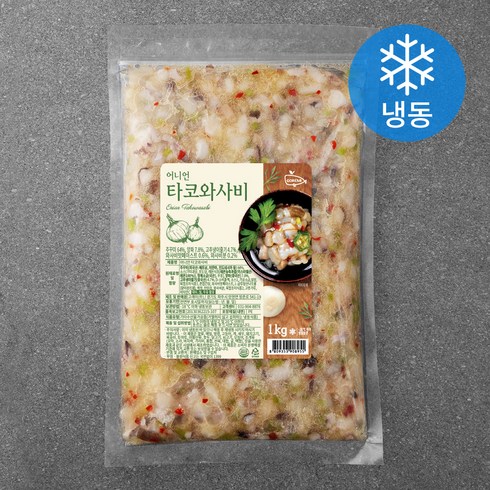 고래미 어니언 타코와사비 (냉동), 1kg, 1개