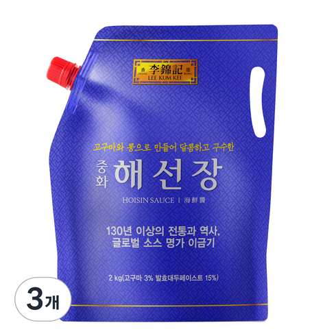 이금기원스텝 - 이금기 중화 해선장 스파우트팩, 2kg, 3개