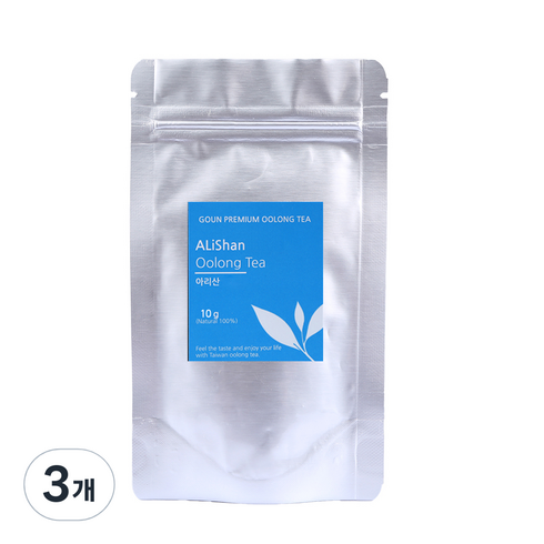 아리산 우롱차 - 고운 아리산 우롱차, 10g, 1개입, 3개