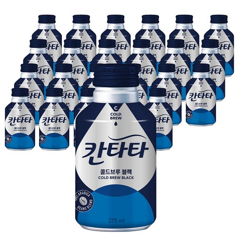 콜드브루 - 칸타타 콜드브루 블랙, 275ml, 24개