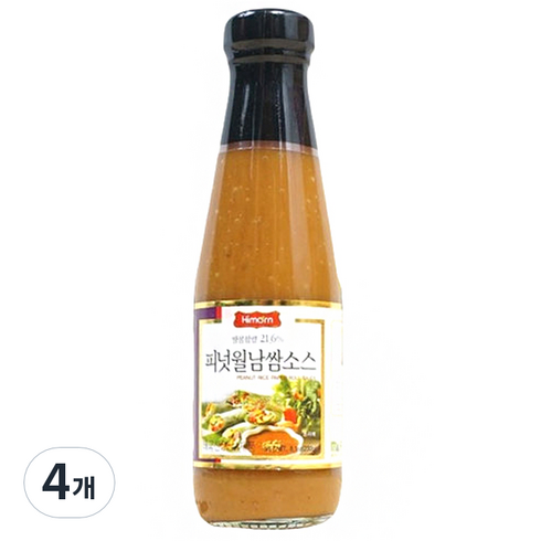 하이몬 피넛 월남쌈 소스, 230g, 4개