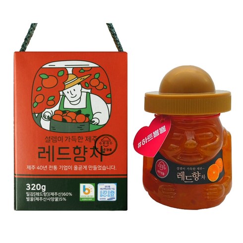 필내음 제주 레드향차, 320g, 1개입, 1개