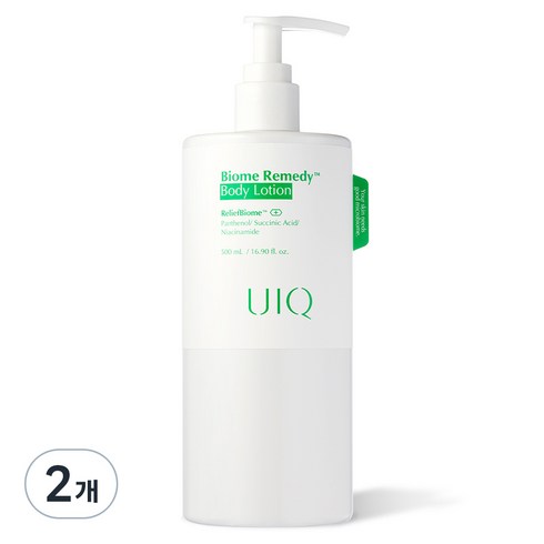 유이크 바이옴 레미디 바디 로션, 500ml, 2개