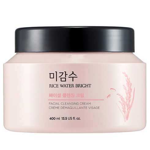 클렌징크림 - 더페이스샵 미감수 브라이트 클렌징 크림 대용량, 400ml, 1개