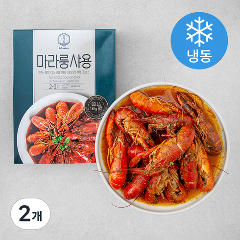 볼케이노가재 - 설래담 마라룽샤 (냉동), 580g, 2개