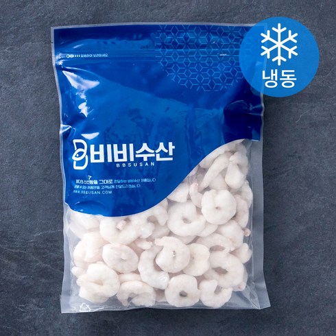 비비수산 - 비비수산 생새우살 (냉동), 1kg 소 (51/70), 1개