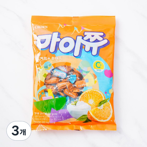 마이쮸 오렌지 요거트, 284g, 3개