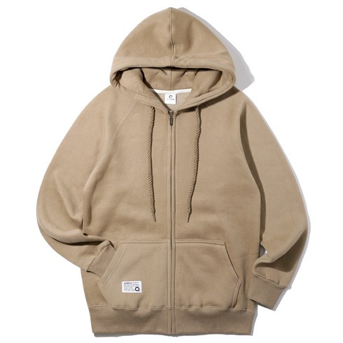 2023년 가성비 최고 기모집업 - 앨빈클로 14컬러 헤비기모 무지 후드집업 AZH595