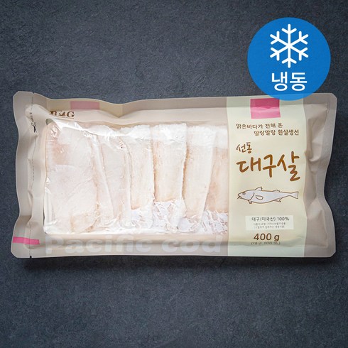 2023년 가성비 최고 키자니아대구 - 미국산 선동대구살 (냉동), 1개, 400g