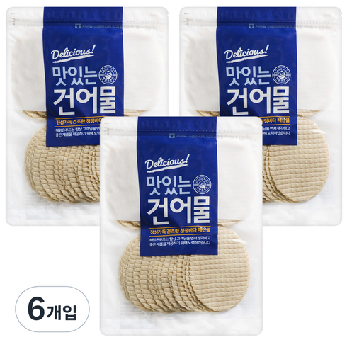 쥐포튀김 - 해맑은푸드 맛나포 튀김쥐포, 400g, 6개