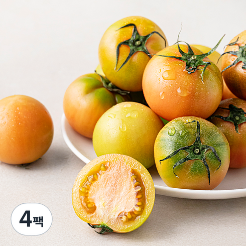 강서시장 새벽경매 대저토마토 2S~M, 1kg, 4팩