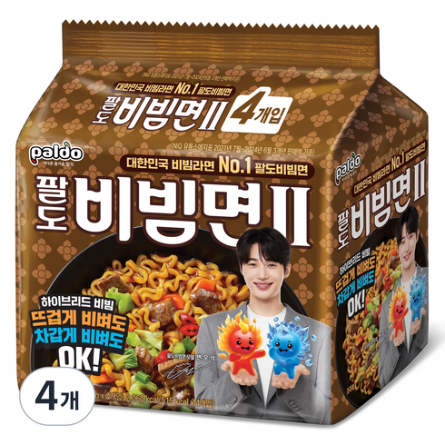 비빔면2 - 팔도비빔면 II 130g, 16개