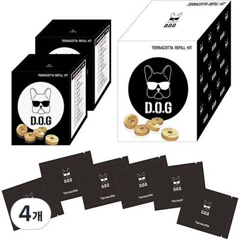 도그독 시그니처 차량용방향제 블랙체리 리필, 2세트