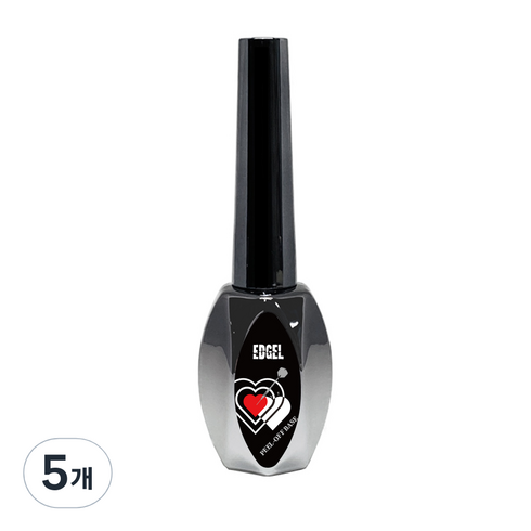 엣젤 프리미엄 젤네일 필오프 베이스 젤 10ml, 5개