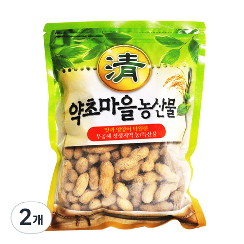 증안리약초마을 햇 피땅콩, 2개, 300g