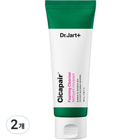 닥터자르트 시카페어 포밍 클렌저, 100ml, 2개