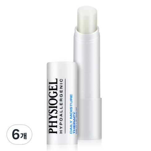 피지오겔 데일리 모이스쳐 테라피 마일드 립밤, 6개, 4.2g, 혼합색상