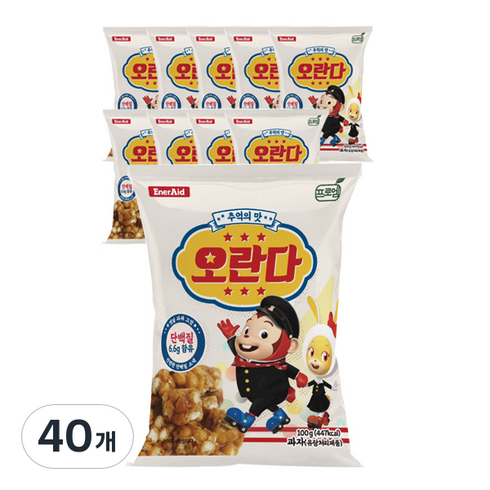 프로엠 오란다 강정, 100g, 40개