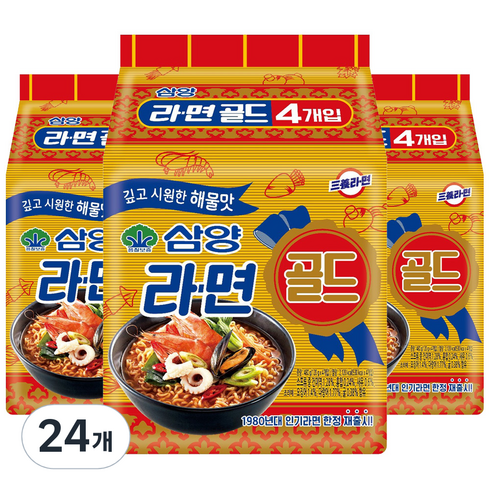 삼양라면 골드 120g, 24개