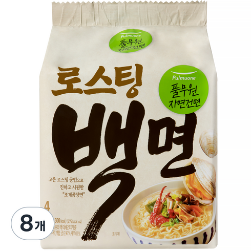 풀무원 자연은 맛있다 백면 406g, 8개