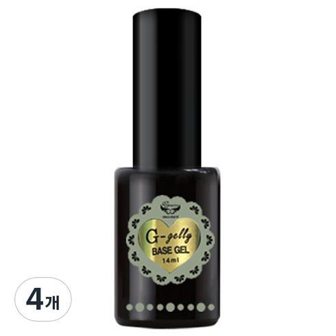 그라시아 지젤리 베이스젤 14ml, 4개