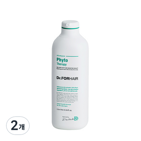 닥터포헤어 피토테라피 샴푸, 2개, 750ml