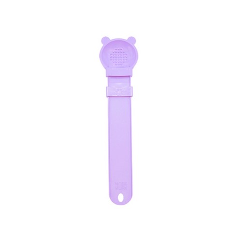 2023년 가성비 최고 츄르스푼 - 강아지 고양이 노즈워크 습식 스틱간식 짜요 스푼, 보라, 1개