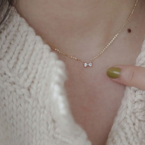 디아더컬러 여성용 데일리 목걸이 SM_054