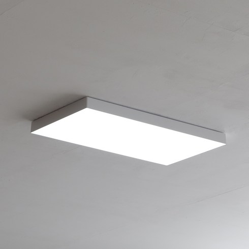 밀크 거실등 LED 60W, 화이트