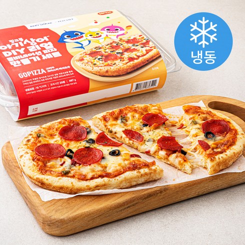 MYCHEF DIY 리얼 콤비네이션 피자 만들기 세트 467g (냉동), 1세트