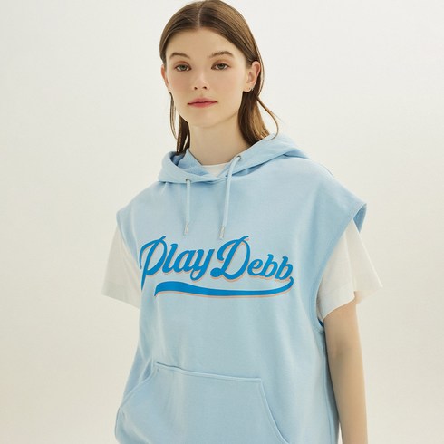 플레이뎁 여성용 Sweatshirt Vest DEAMB2019M