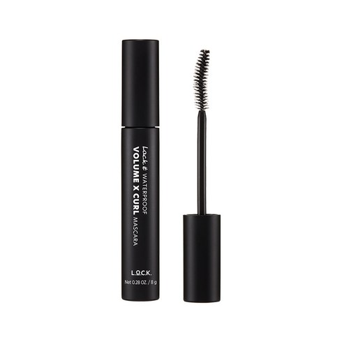 락 잇 워터프루프 볼륨 X 컬 마스카라 8g, 01 블랙, 1개